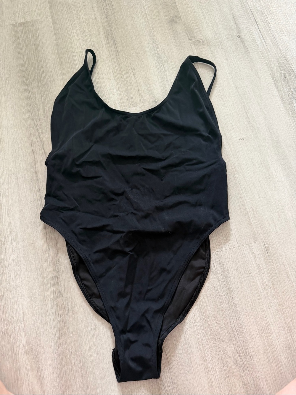 Classic Black One-Piece Swimsuit